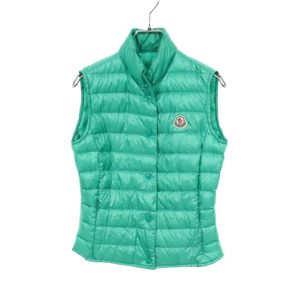 Moncler Liane Down Vest Nylon Green #340157M44B